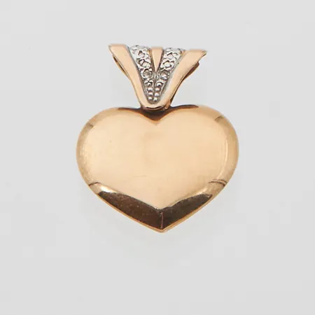 Timanttiriipus 2xn.0.01ct, korkeus 24mm, 585,  Paino: 1,9 g
