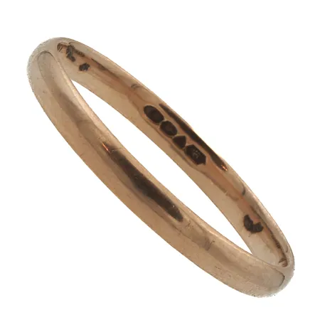 Sileä sormus, koko 21, 585, Paino: 2,2 g