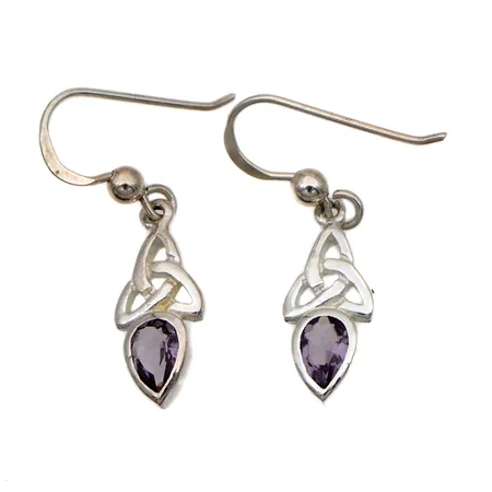 Kivikorvakorut, korkeus 29mm, 925br,  Paino: 2 g