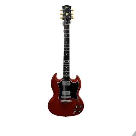 Sähkökitara, Gibson SG Tribute, made in USA, serial 206820129, model SGTR00AYNH1, gibsonin nahkainen kantolaukku, rungossa hieman normaalin käytön kulumaa, takuukortti päivätty 3.11.2022, Lähetetään postipakettina.