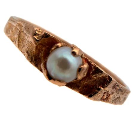 Helmisormus Lapponia, Pieni sana, viljelty helmi, koko 16½, tekijänleima Pekka Anttila, Helsinki 1964, 585br,  Paino: 2,3 g