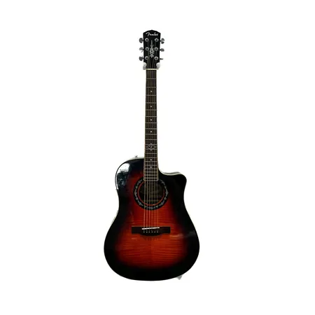 Elektroakustinen kitara, Fender, T-Bucket 300CE 3TS, serial CSH11001032, pehmeä laukku, ei lähetetä Ei lähetetä
