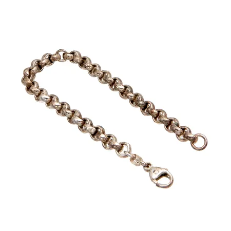 Papuranneketju, pituus 195mm, Ø 6,2mm, 925, Paino: 21,2 g