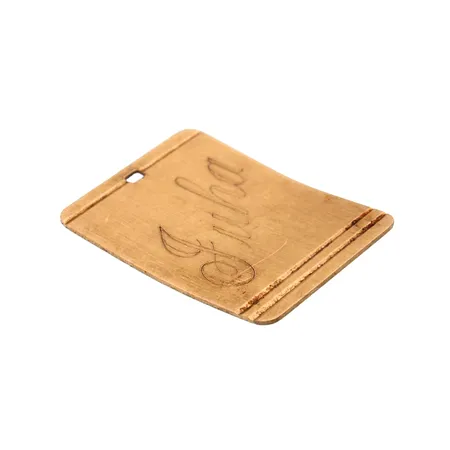 Viallinen laattariipus, kaiverrettu, 585, Paino: 0,7 g