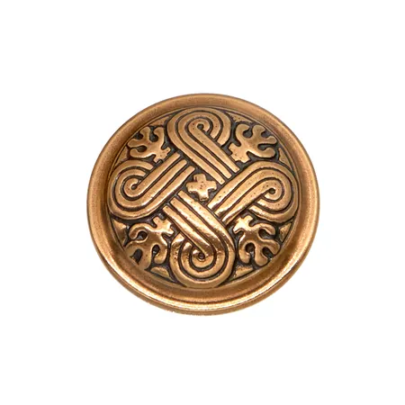 Rintakoru Kalevala, Hannun vaakuna,  Ø 30mm, pronssia