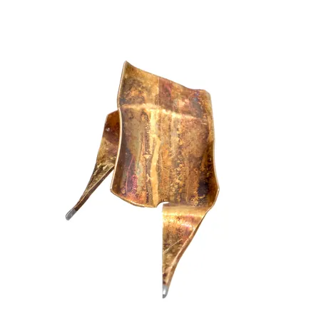 Romukultaa, leimaamaton 585, Paino: 0,5 g