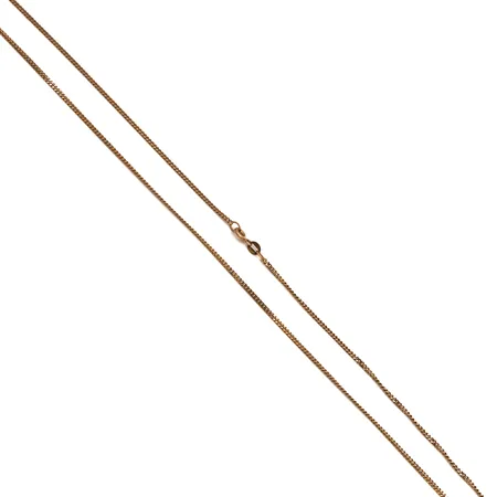 Panssarikaulaketju, pituus 61cm, leveys 2mm, 585, Paino: 6 g