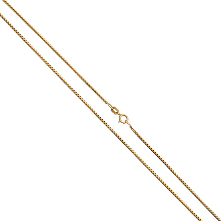 Venetsia-kaulaketju, pituus 54,5cm, leveys 1mm, 585, Paino: 4,7 g