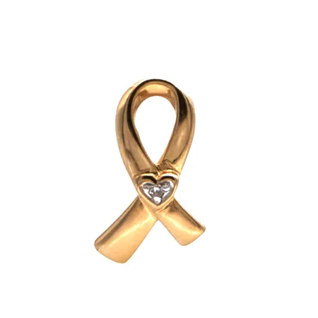 Timanttiripus 1x0.005ct, korkeus 15mm, 585, Paino: 0,8 g
