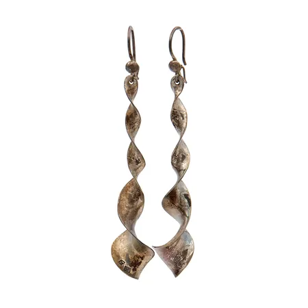 Korvakorut Inarin Hopea, korkeus 82mm, 925, Paino: 7 g