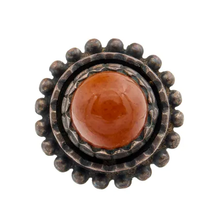Kivisormus, koko 17½, 875br, Paino: 7,3 g