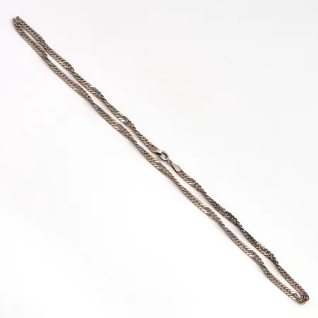 Singapore-kaulaketju, pituus 43cm, 925, Paino: 8 g