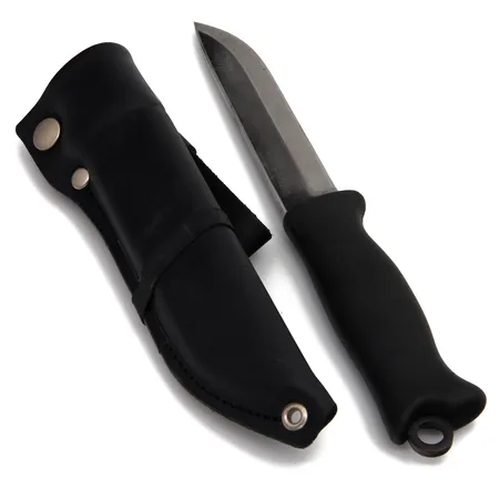 Puukko, terän pituus 141mm, nahkatuppi,