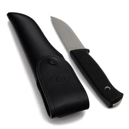 Puukko, F1, Fällkniven LAMVG10, terän pituus 95mm, nahkatuppi ,