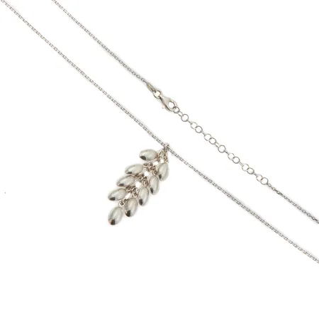 Kaulakoru, ketjun pituus 41,45cm, riipuksen korkeus 42mm, Kultajousi, 925, Paino: 5,9 g