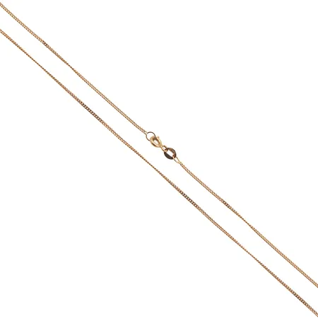 Panssarikaulaketju, pituus 51cm, leveys 1mm, 585, Paino: 2,7 g