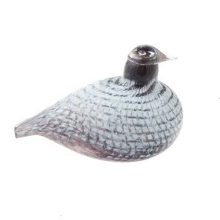 Lasilintu, Verkkolintu, Nuutajärvi, Oiva Toikka, korkeus 120mm, leveys 170mm. 