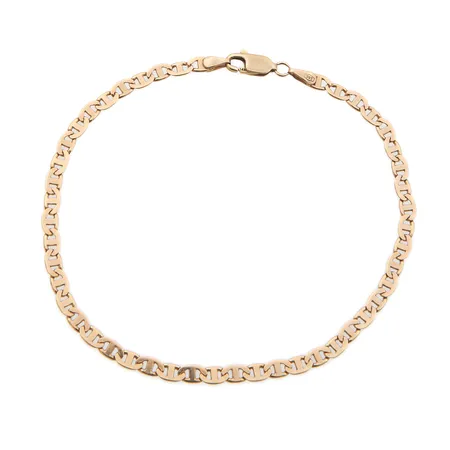 Ranneketju, pituus 205mm, leveys 3mm, 585, Paino: 3,4 g