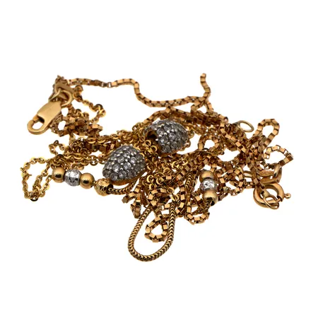 Viallisia kultakoruja, 585br, Paino: 6,8 g