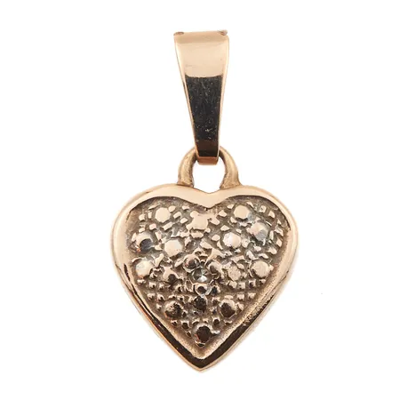 Syädnriipus timantilla 1xn.0.005ct, korkeus 16mm, 585, Paino: 1,2 g