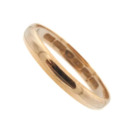 Sileä sormus, kaiverrettu, koko 18¼, 750, Paino: 2,1 g