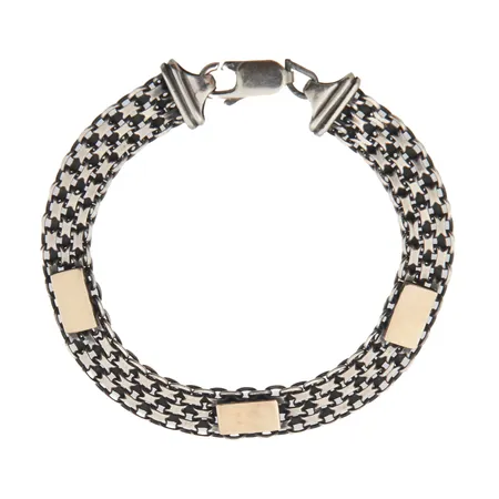 Ranneketju, pituus 180mm, leveys 7mm, leimaamaton, 925, Paino: 11,3 g