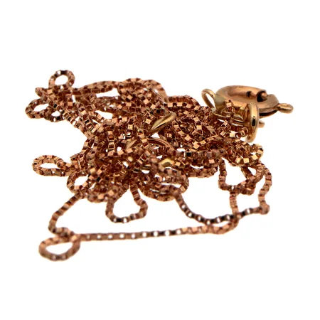 Viallinen kaulaketju, 585, Paino: 1,1 g