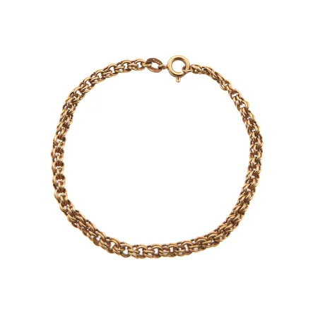 Ranneketju, pituus 190mm, leveys 4mm, 585, Paino: 3,1 g