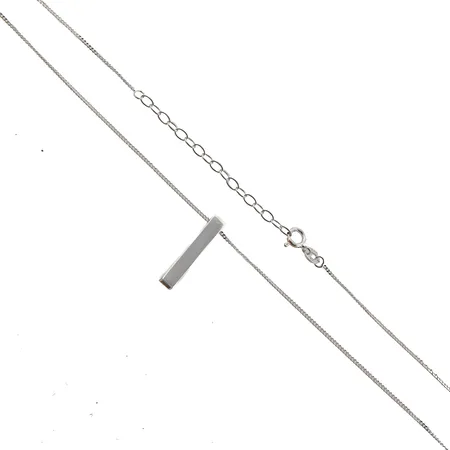 Kaulakoru, ketjun pituus 42-46cm, riipuksen korkeus 20mm, Kultajousi, 925, Paino: 3,1 g