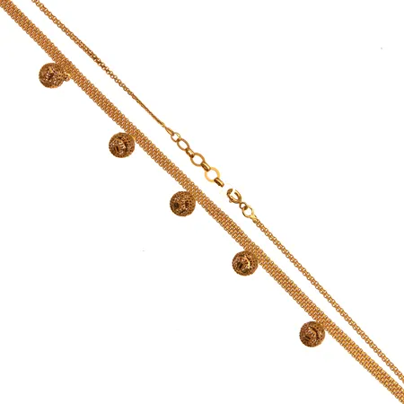 Kaulakoru, pituus 40,5-43cm, 875, Paino: 12,6 g