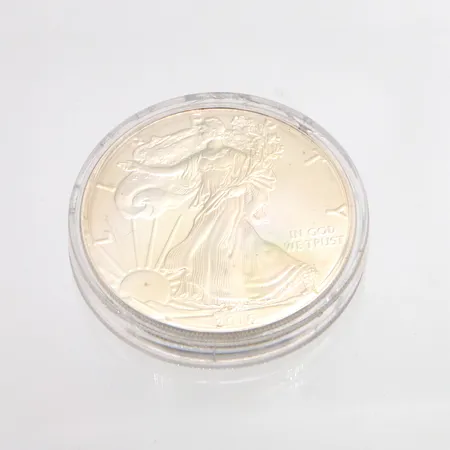 Hopeadollari, "American Silver Eagle", 2016, 999,  Paino: 31,3 g