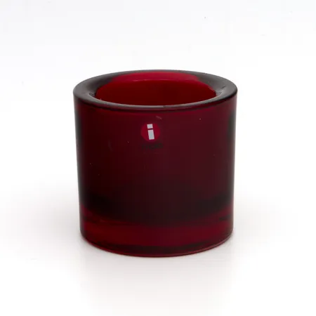Tuikkulyhty Iittala, Kivi, korkeus 60mm, punainen