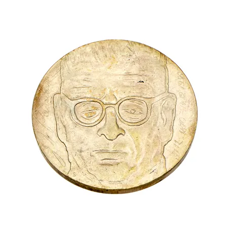 Juhlaraha, J.K Paasikivi, 100 vuotta, vuodelta 1970, nimellisarvo 10 markkaa, 500, Paino: 23 g