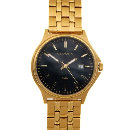 Teräsrannekello, Leijona, Classic Kurjenrahka, ref. 5010-1911, quartz, rungon Ø 39mm, jatkopalat, takuukortti ja laatikko
