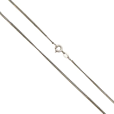 Panssarikaulaketju, pituus 83cm, leveys 1,6mm, 925,  Paino: 6,7 g