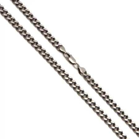Panssarikaulaketju, pituus 50cm, leveys 7.1mm, 925,  Paino: 54,3 g