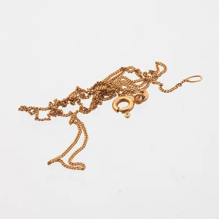 Viallinen kaulaketju, pituus 43cm, 585,  Paino: 1,3 g