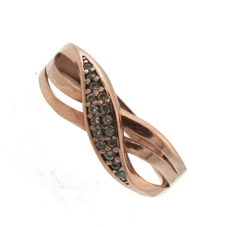 Kivisormus, koko 15¾, 585br,  Paino: 1,9 g