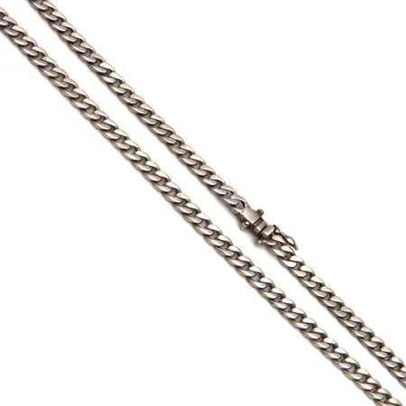 Panssarikaulaketju, pituus 62cm, leveys 6.4mm, 925,  Paino: 54,2 g