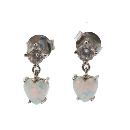 Kivikorvakorut, korkeus 14mm, 925br, Paino: 1,5 g