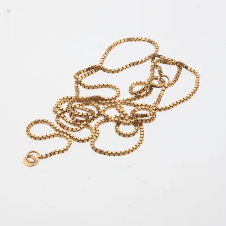 Viallinen kaulaketju, pituus 60cm, 585,  Paino: 5,4 g