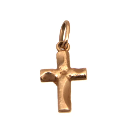 Risti-riipus, korkeus 17mm, 585,  Paino: 0,5 g
