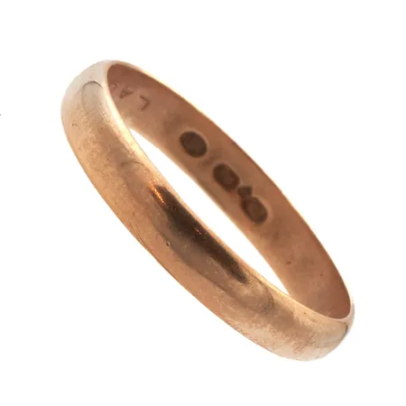 Sileä sormus, koko 20¾, kaiverrettu, 585,  Paino: 3 g