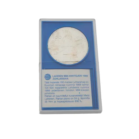 Juhlaraha, Lahden MM-Hiihto 1989, 830,  Paino: 24 g