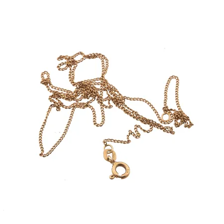 Viallinen kaulaketju, 585,  Paino: 1,9 g