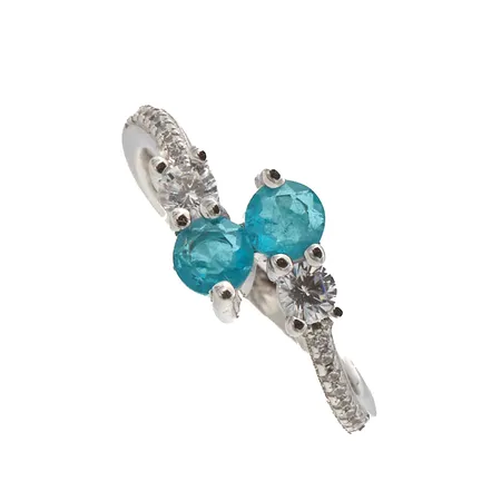 Kivisormus, koko 16½, 925br,  Paino: 2,3 g