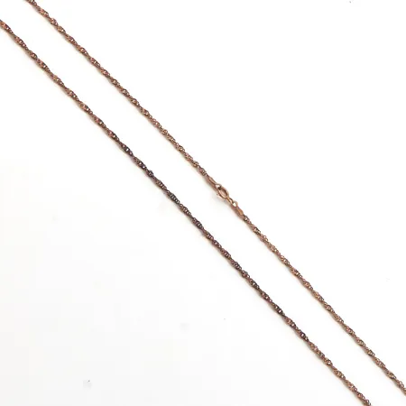 Singapore-kaulaketju, pituus 43cm, 585,  Paino: 2,3 g