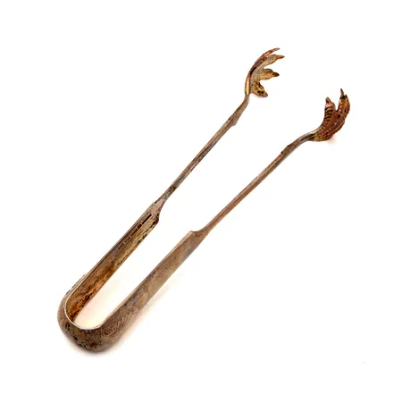 Sokeripihdit, Musla, kaiverrettu, pituus 125mm, 813,  Paino: 26 g