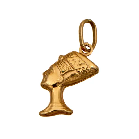 Nefertiti-riipus, korkeus 29mm, 750,  Paino: 1,3 g
