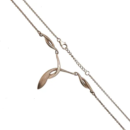 Kaulakoru, pituus 42-25cm, Kultajousi, 925, Paino: 8,6 g